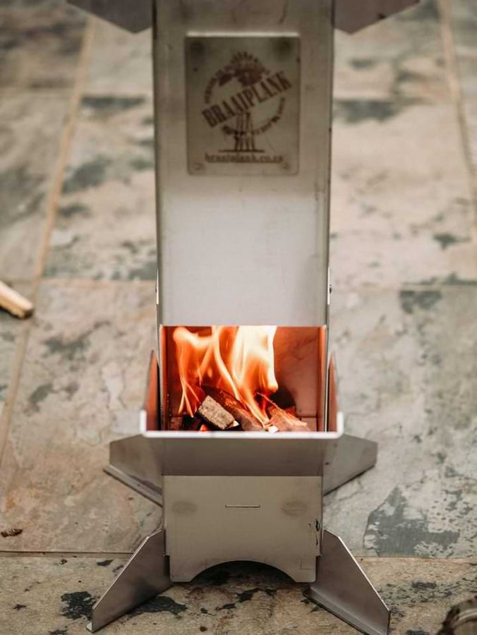 BraaiPlank ROCKETSTOVE+