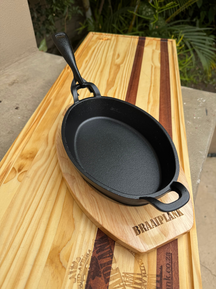 BraaiPlank™ Frying Pan Skillet