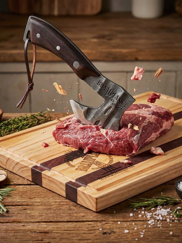 Butcher Butcher  VleisByl (Hammer Forged Butchers Axe) – BraaiPlank™