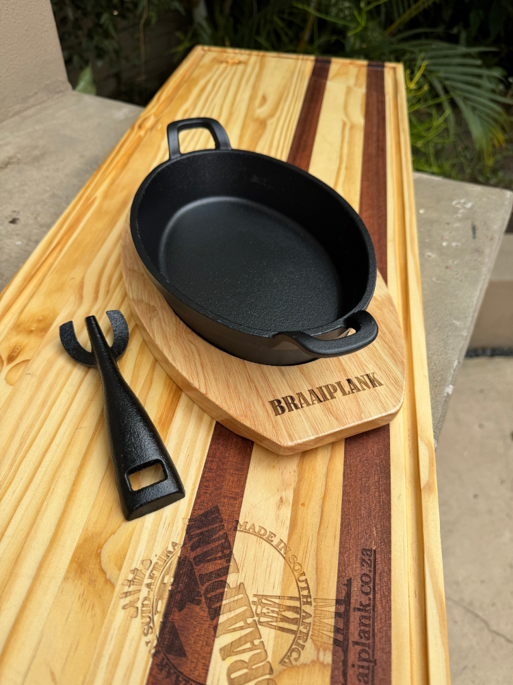 BraaiPlank™ Frying Pan Skillet