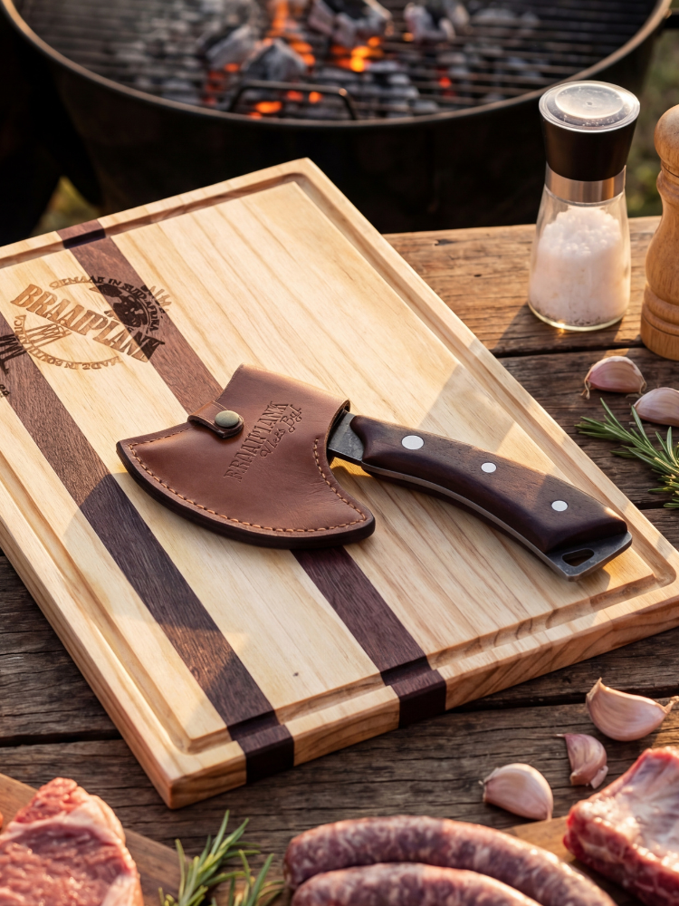 VleisByl (Hammer Forged Butchers Axe) – BraaiPlank™