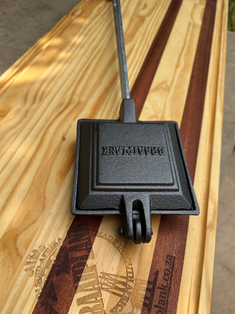 BraaiPlank™ Braai Jaffle (Cast Iron Snackwich maker)