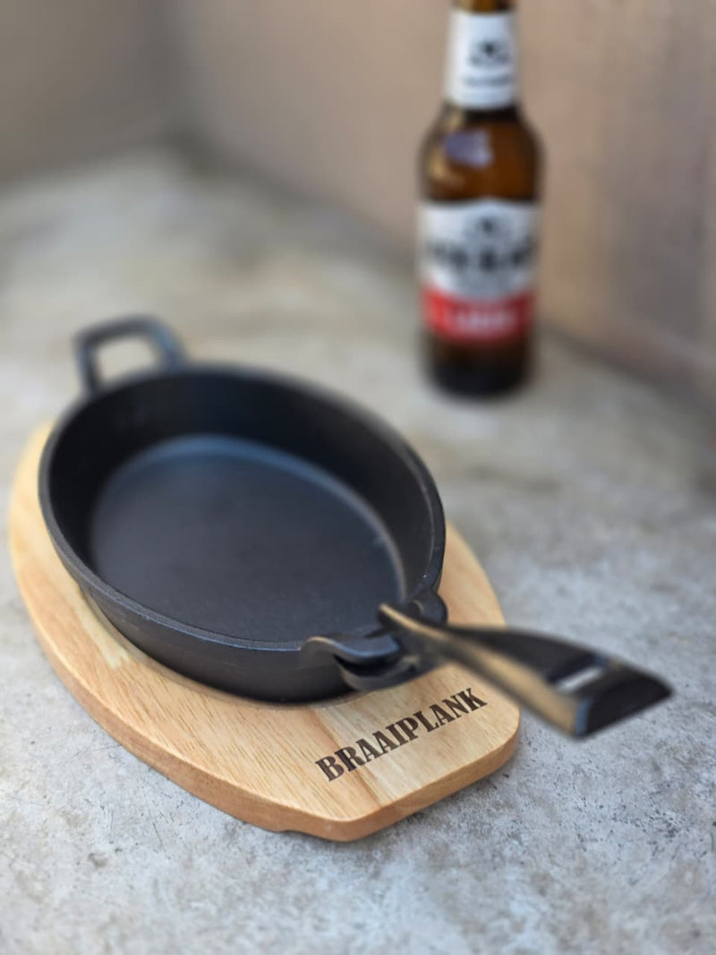 BraaiPlank™ Frying Pan Skillet