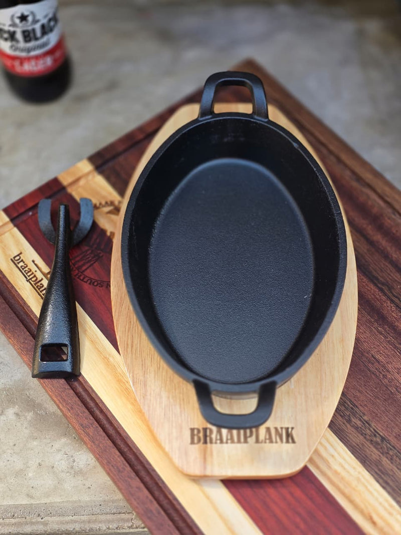 BraaiPlank™ Frying Pan Skillet