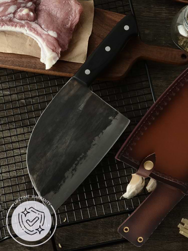BraaiPlank™ Hammer Forged Butcher Knife