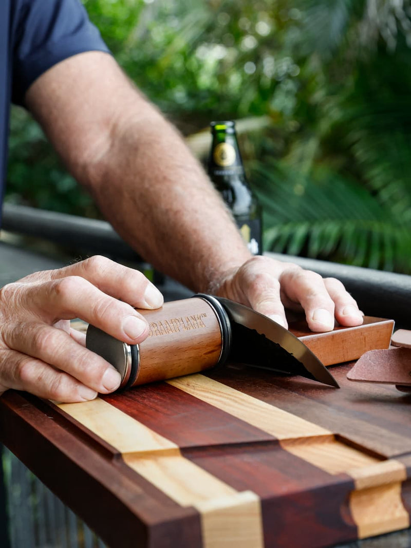 BraaiPlank™ Diamond Rolling Knife Sharpening Kit