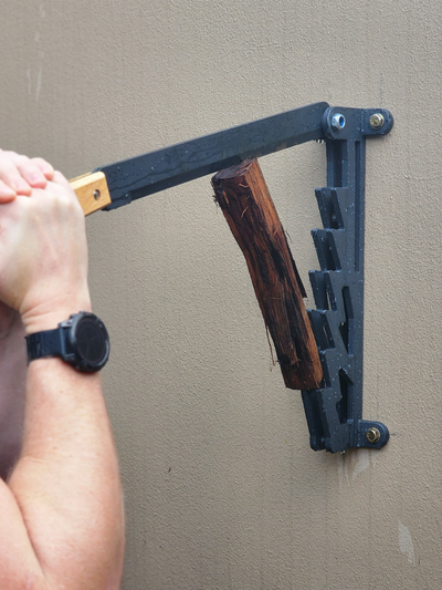 BraaiPlank™ Wall Mounted Wood Kindling Splitter