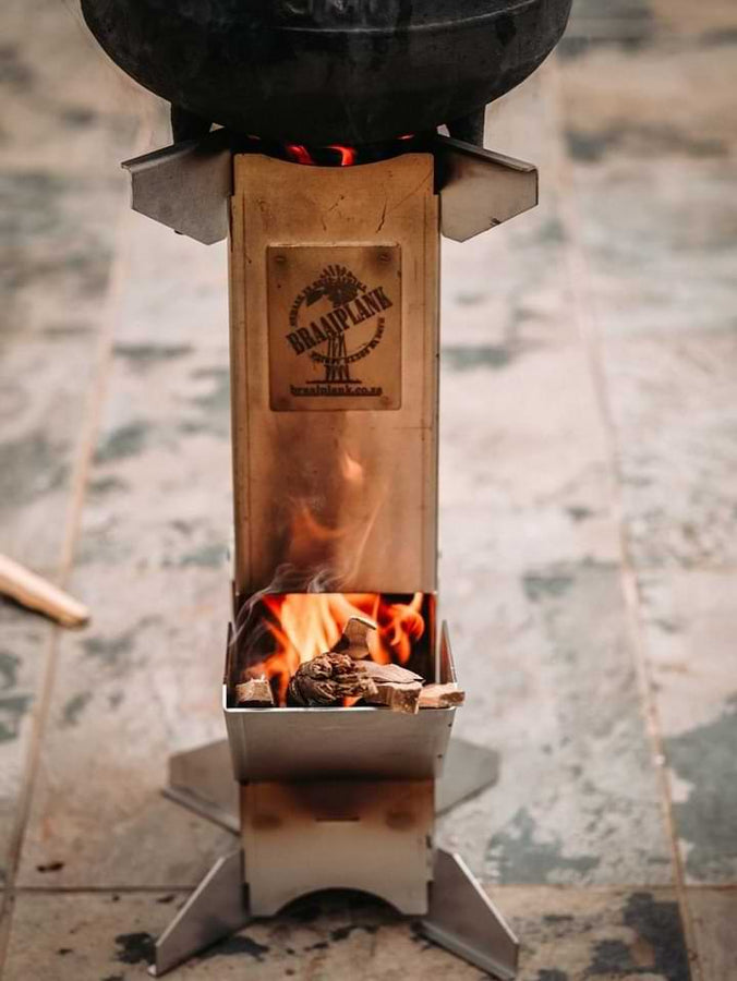 BraaiPlank ROCKETSTOVE+